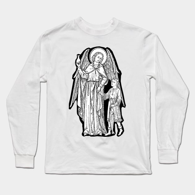 St Raphael and Tobiah Long Sleeve T-Shirt by DeoGratias